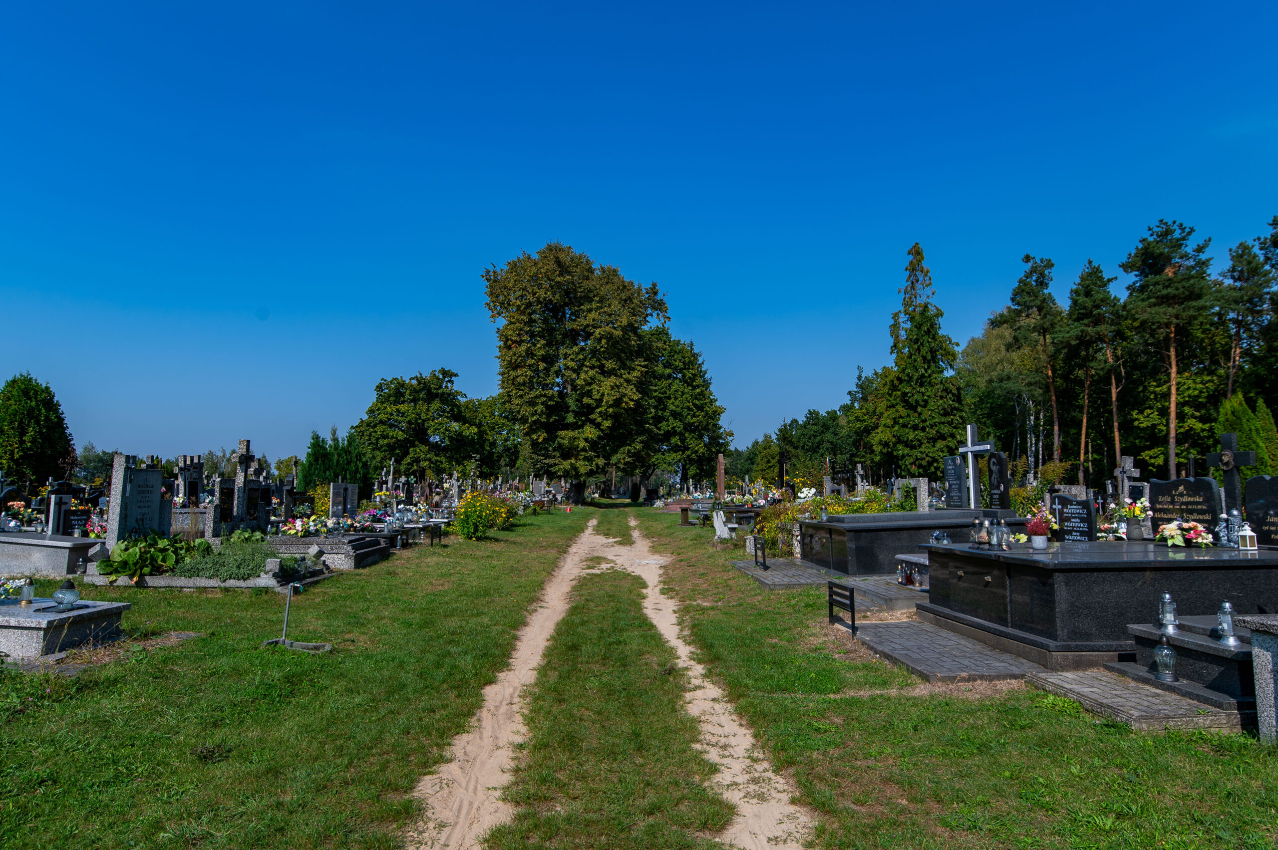 Cmentarz ewangelicki z początku XX w.