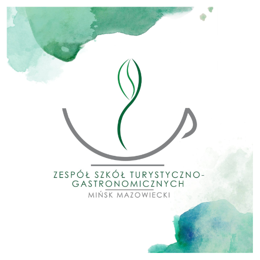 Zespół szkół turystyczno-gastronomicznych w Mińsku mazowieckim logo 1